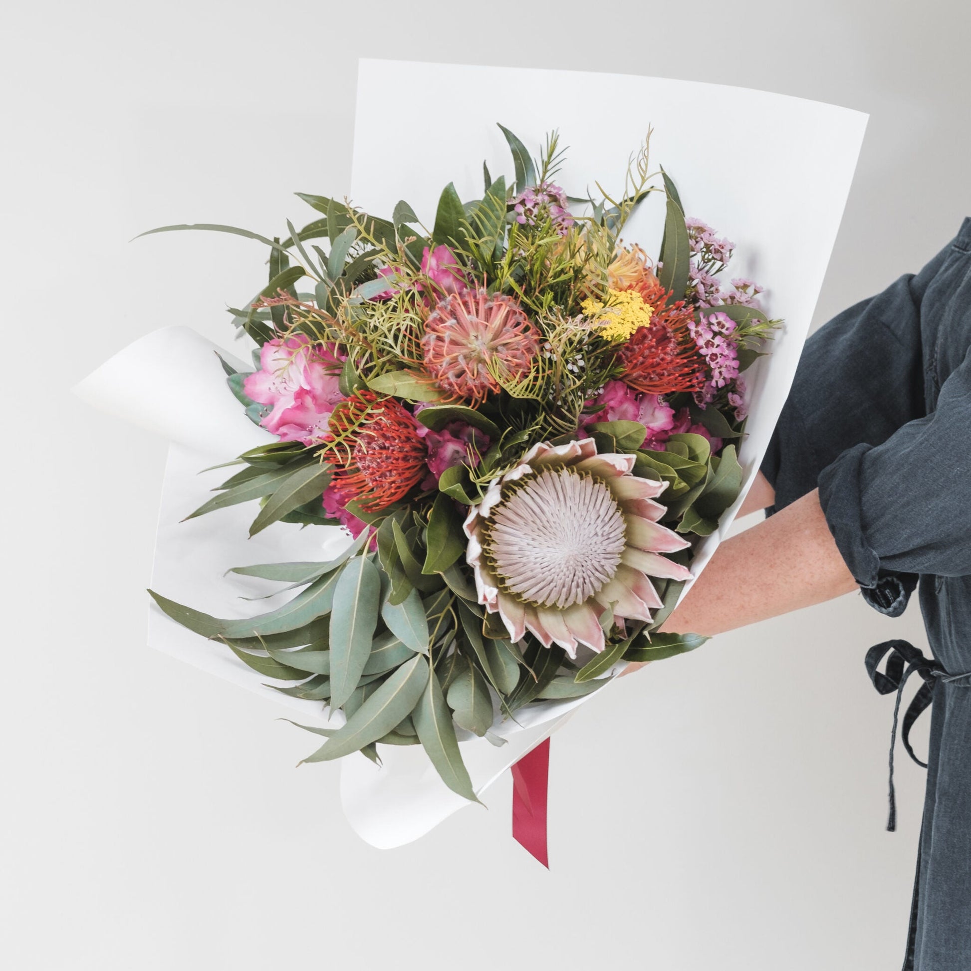 Modern native flower bouquet Melbourne