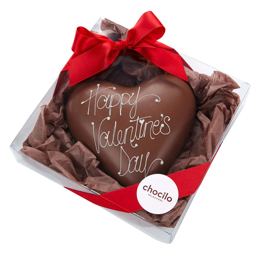 Large Happy Valentine's Day Chocolate heart 90gm