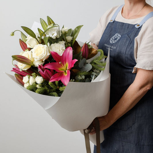 Christmas florists choice bouquet