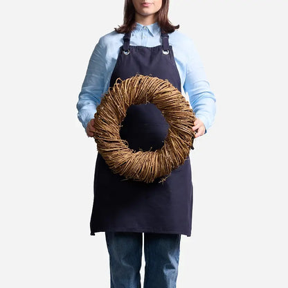 Handwoven grapevine wreath by French Blue Flowers. Natural, timeless Christmas style. Available in three sizes with same-day delivery Melbourne.
