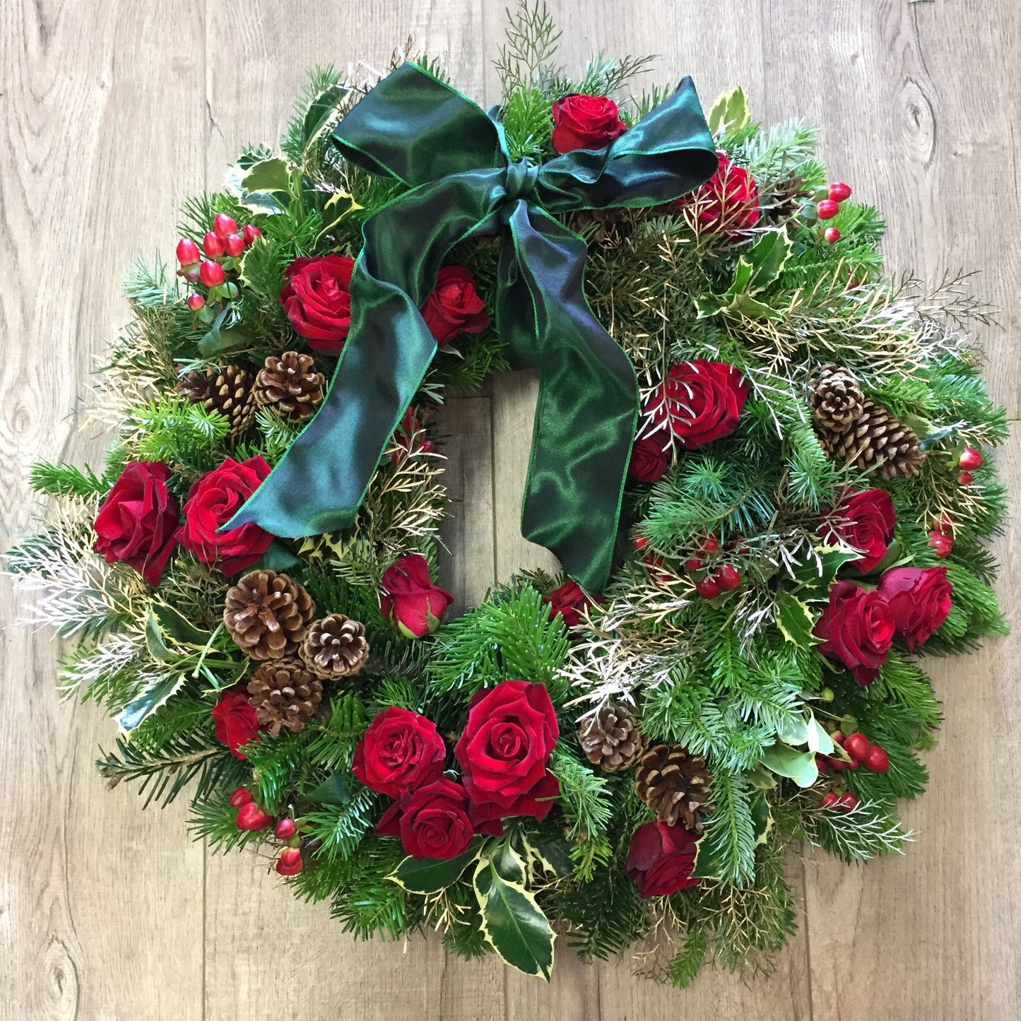 Large Christmas wreath/ centerpiece - Native or Seasonal