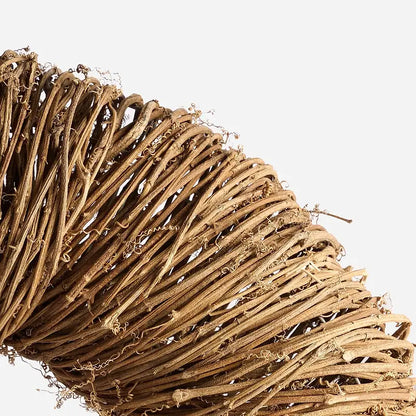 Handwoven grapevine wreath by French Blue Flowers. Natural, timeless Christmas style. Available in three sizes with same-day delivery Melbourne.