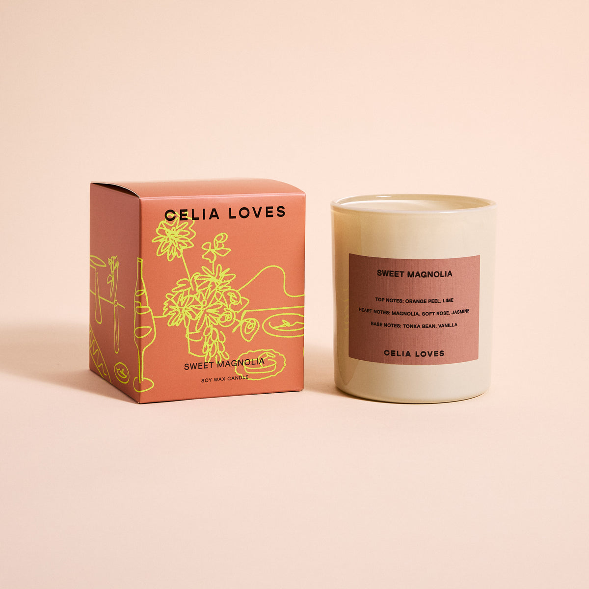 Celia Loves Candle – Sweet Magnolia