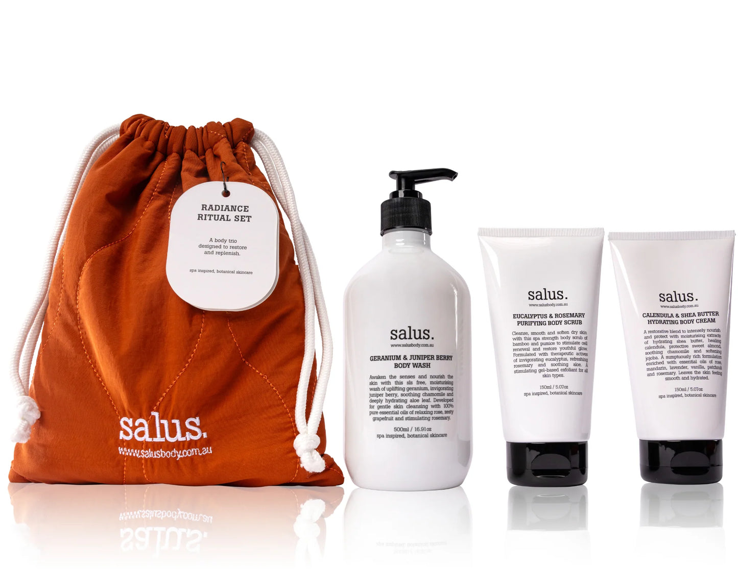Salus Radiance Ritual Set Body Care Gift Set