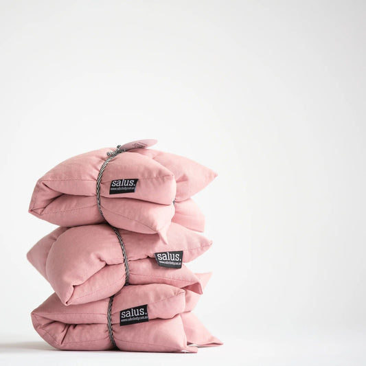 Salus Organic Lavender + Jasmine Heat Pillow - Dusty Rose